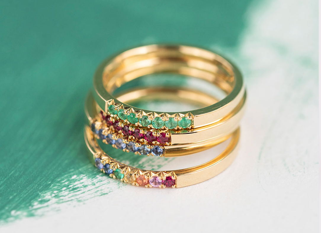 Colourwheel stacking rings