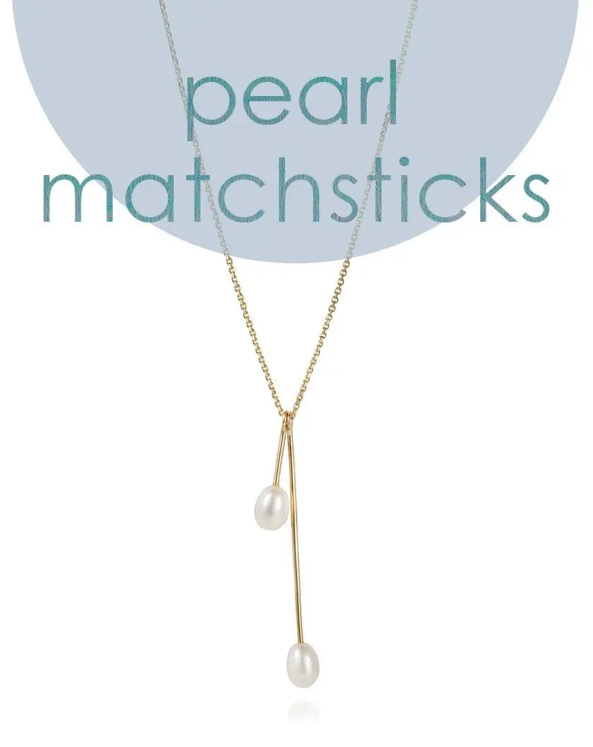 Pretty in pearls: our new matchstick collection has arrived! Laura Lee Jewellery