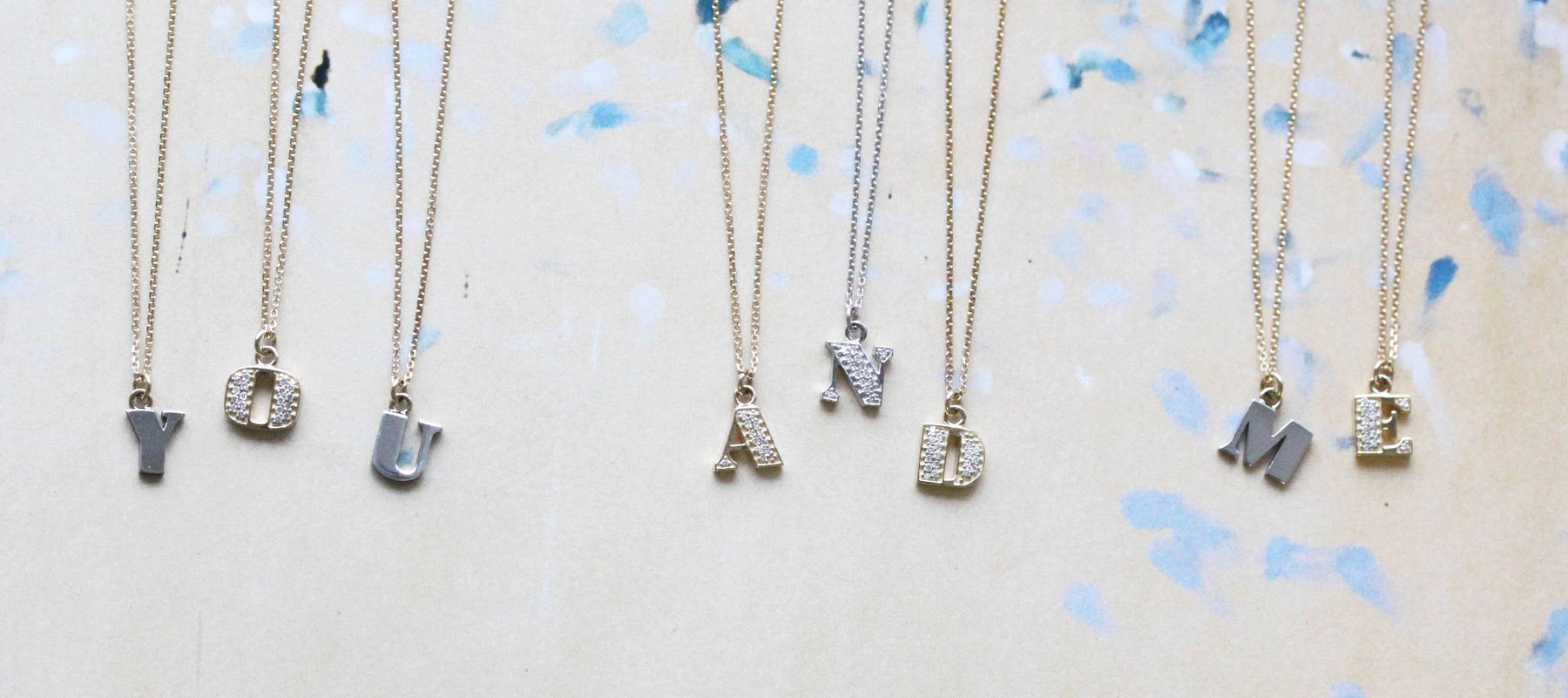 Introducing our new Alphabet Necklaces ✨