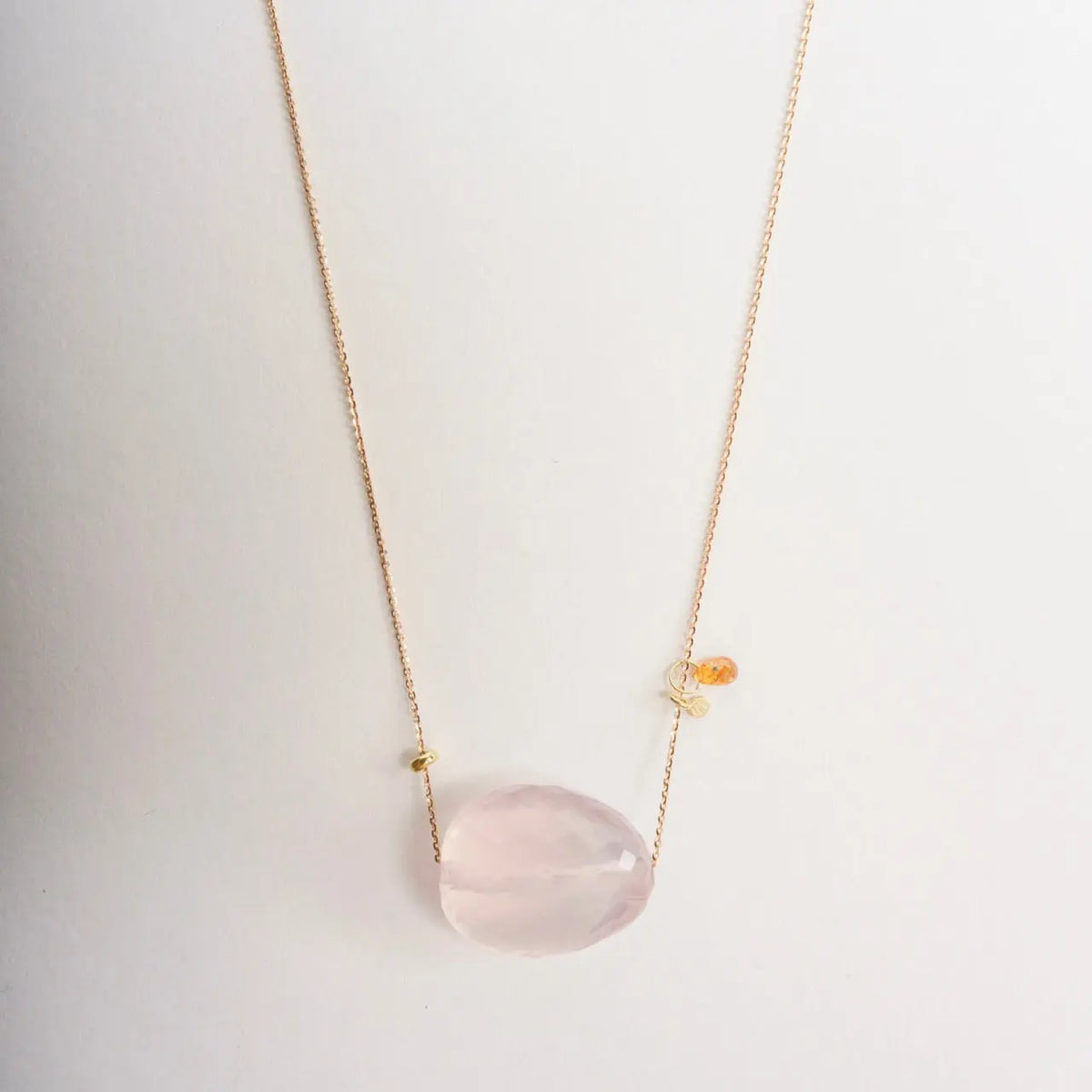 Pink Cockatoo Necklace 1 Laura Lee Jewellery