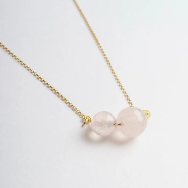 Pink Cockatoo Necklace 2 Laura Lee Jewellery