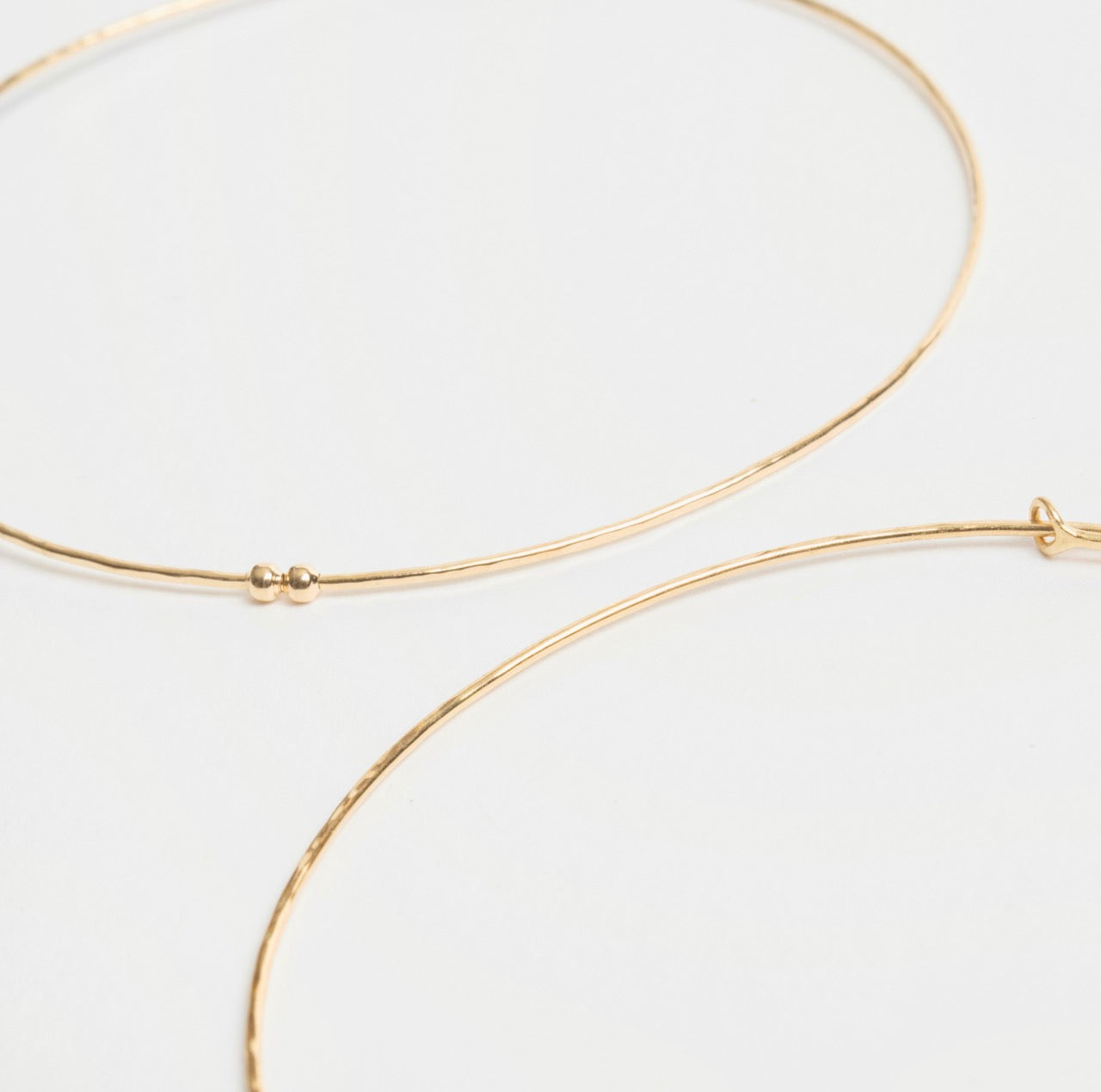 Extra Large Fine Hoops