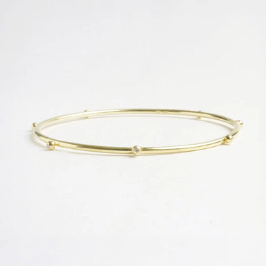 7 Sisters Diamond Bangle Laura Lee Jewellery
