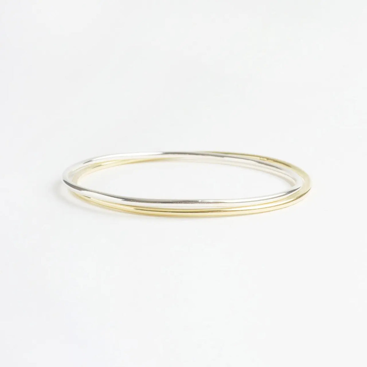 Gold Saltwater Bangle Laura Lee Jewellery