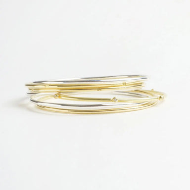 7 Sisters Diamond Bangle Laura Lee Jewellery