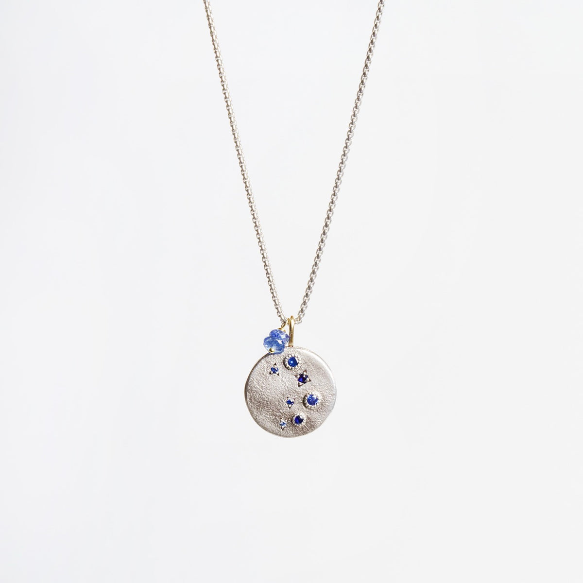 7 Sisters Reversible Sapphire Pendant Laura Lee Jewellery