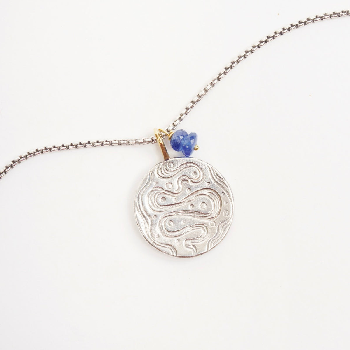 7 Sisters Reversible Sapphire Pendant Laura Lee Jewellery
