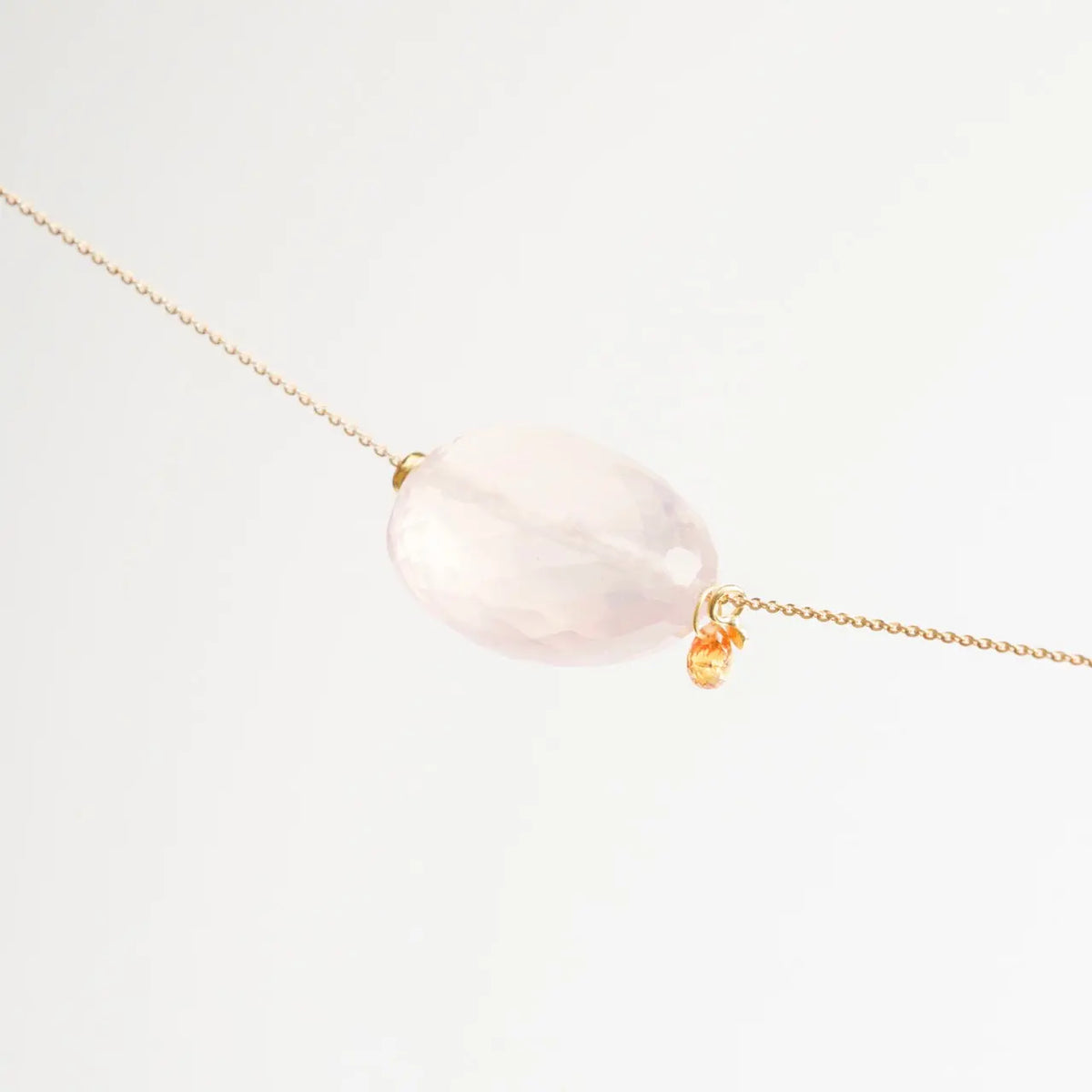 Pink Cockatoo Necklace 1 Laura Lee Jewellery