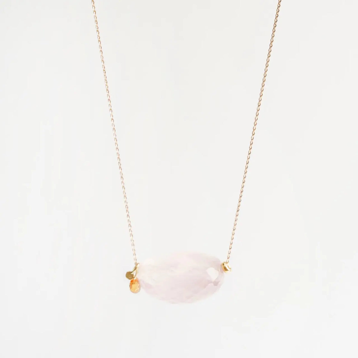 Pink Cockatoo Necklace 1 Laura Lee Jewellery