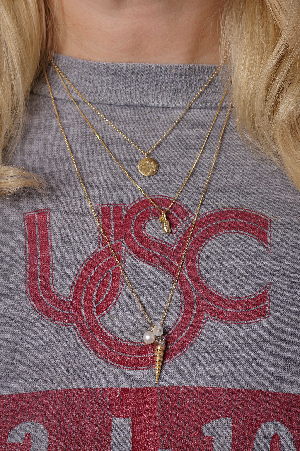 Seven Sisters Golden Pendant