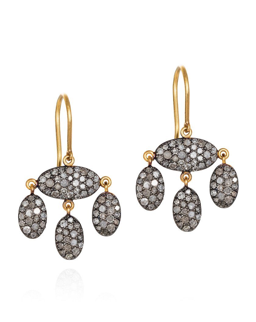 Girandole Earrings Yellow Gold 