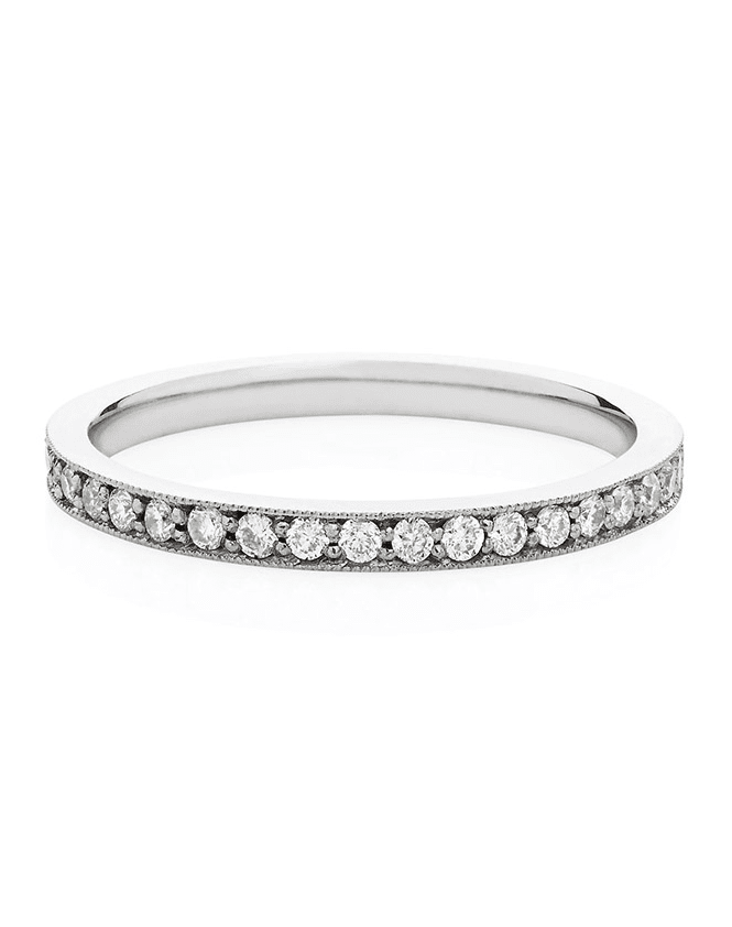 Premium Diamond Eternity Ring in 18ct White Gold - Laura Lee Jewellery - 1