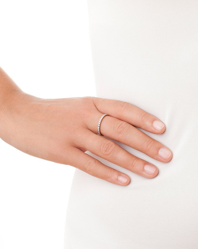 Premium Diamond Eternity Ring in 18ct White Gold - Laura Lee Jewellery - 2